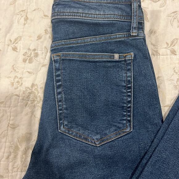 Womans‎ EVERLANE The Way-High Skinny Blue Jean Size 28 Organic Cotton - Picture 5 of 8